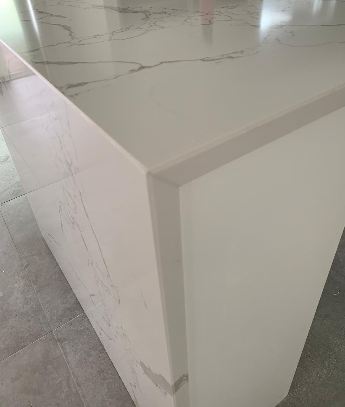 Waterfall Worktops Panels for Granite Workstops | Not Just Granite