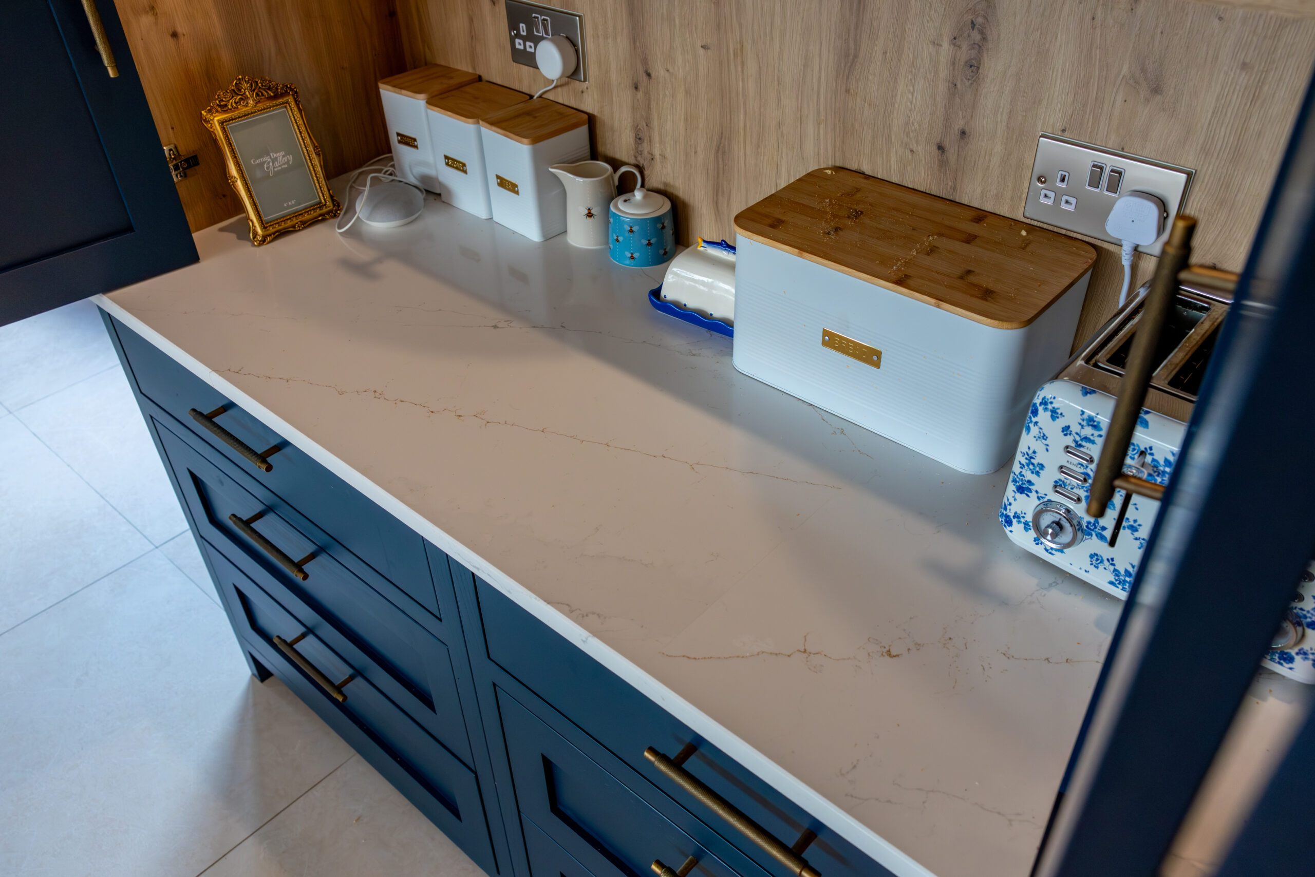 Furbo Ethereal Glow — view across kitchen towards living zone