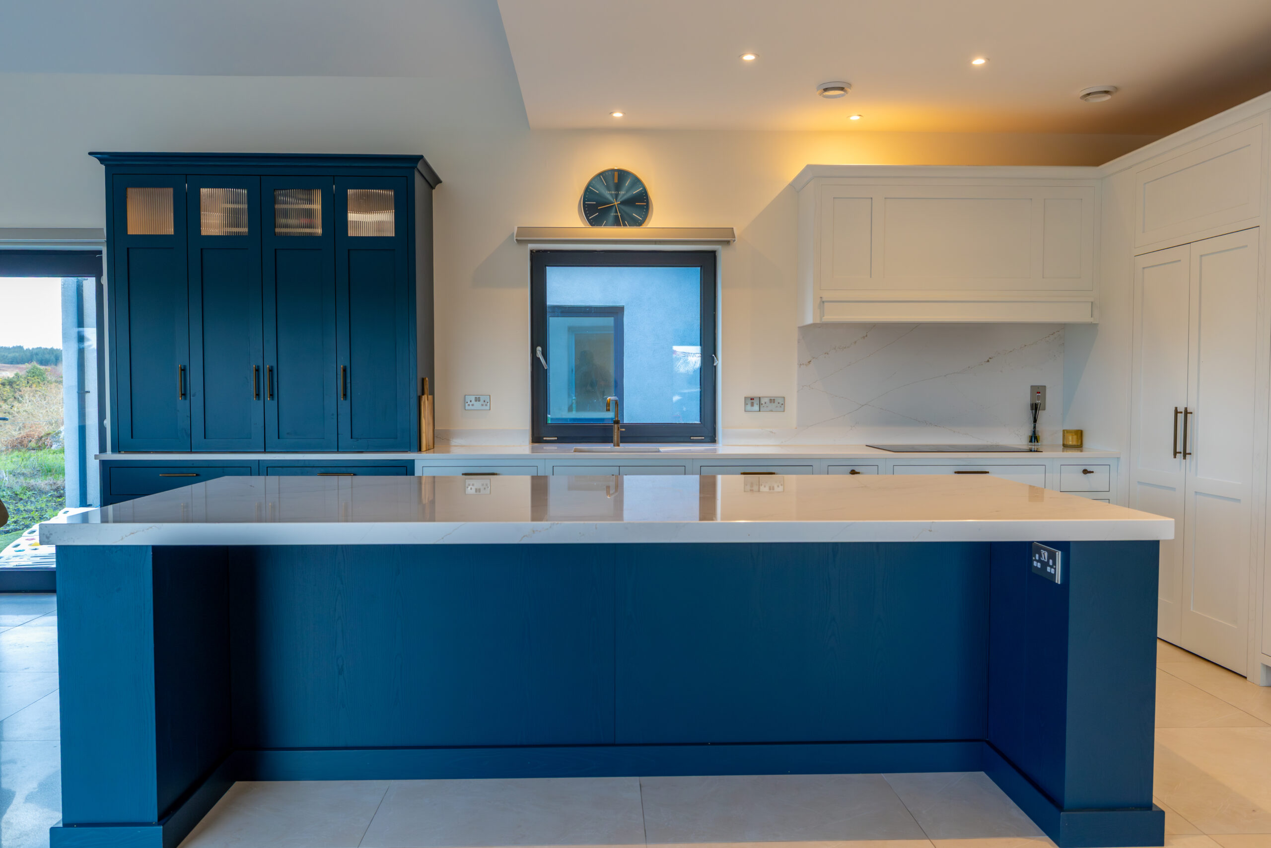 Furbo Ethereal Glow kitchen and living space — wide overview